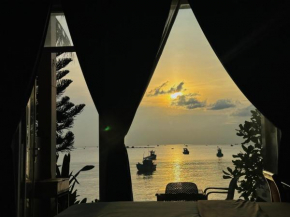 sunset beach house